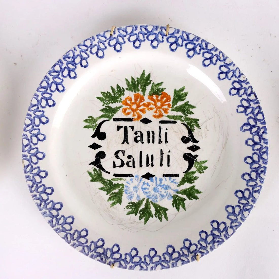 Group of 6 Antique Plates Majolica Northern Italy XIX Century - Northern Italy, Late XIX Century | Antiques | Ceramics Products