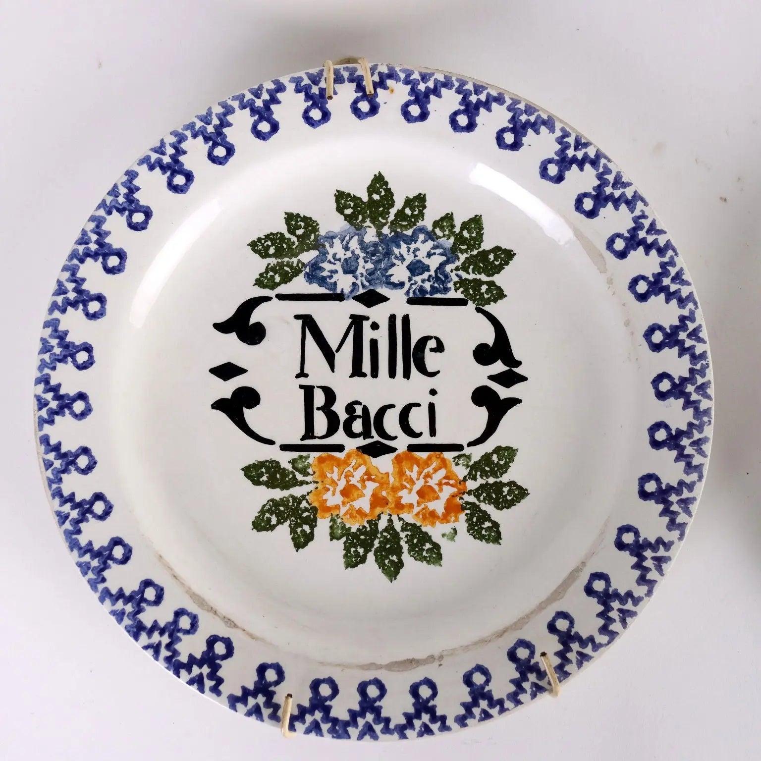 Group of 6 Antique Plates Majolica Northern Italy XIX Century - Northern Italy, Late XIX Century | Antiques | Ceramics Products