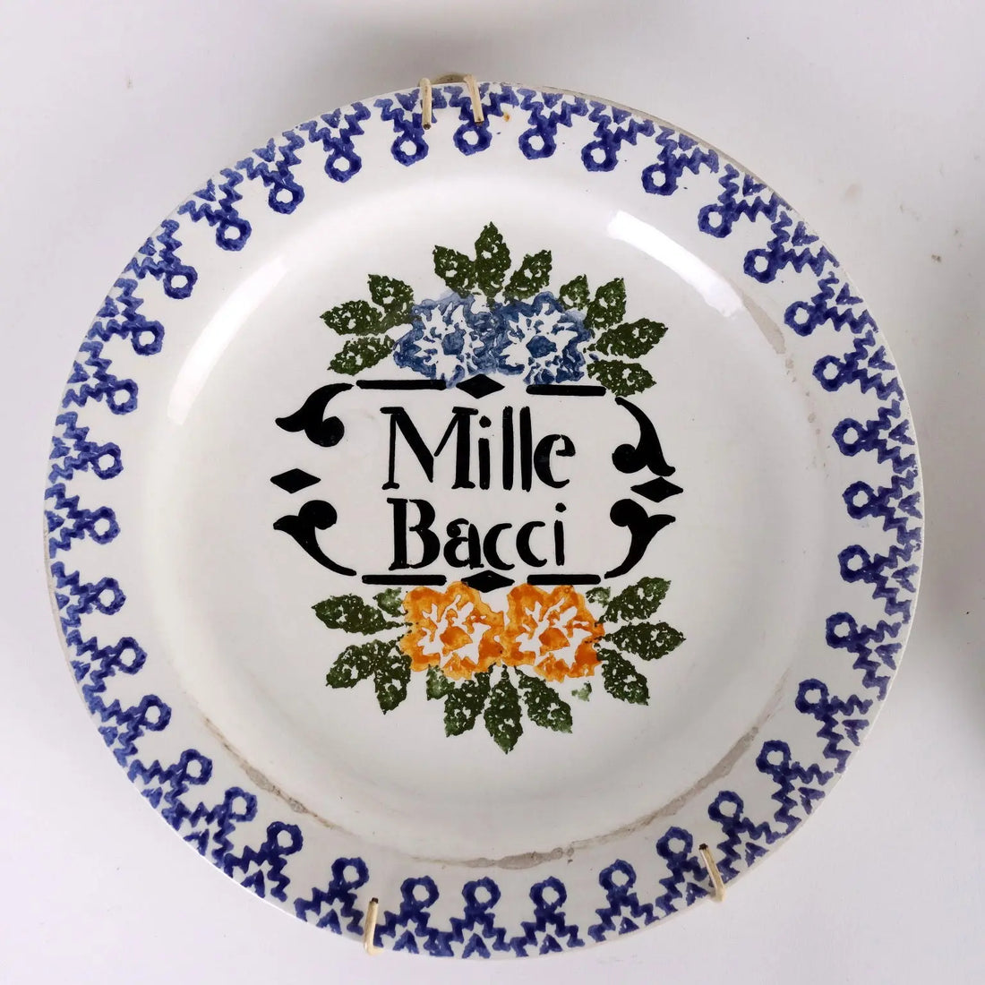 Group of 6 Antique Plates Majolica Northern Italy XIX Century - Northern Italy, Late XIX Century | Antiques | Ceramics Products