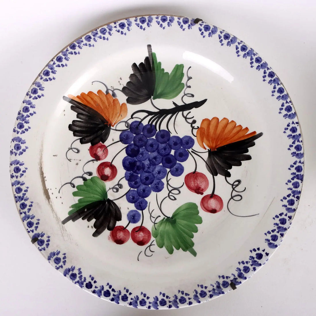 Group of 6 Antique Plates Majolica Northern Italy XIX Century - Northern Italy, Late XIX Century | Antiques | Ceramics Products