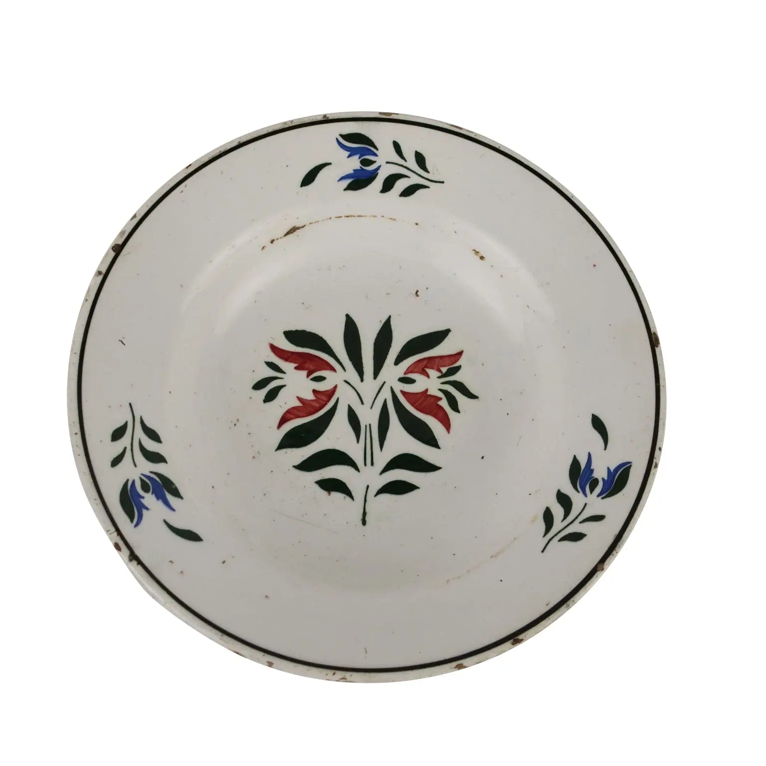 Antique Ceramic Plate of French Manufacture Early XX Century - France, Early XX Century | Antiques | Ceramics Products