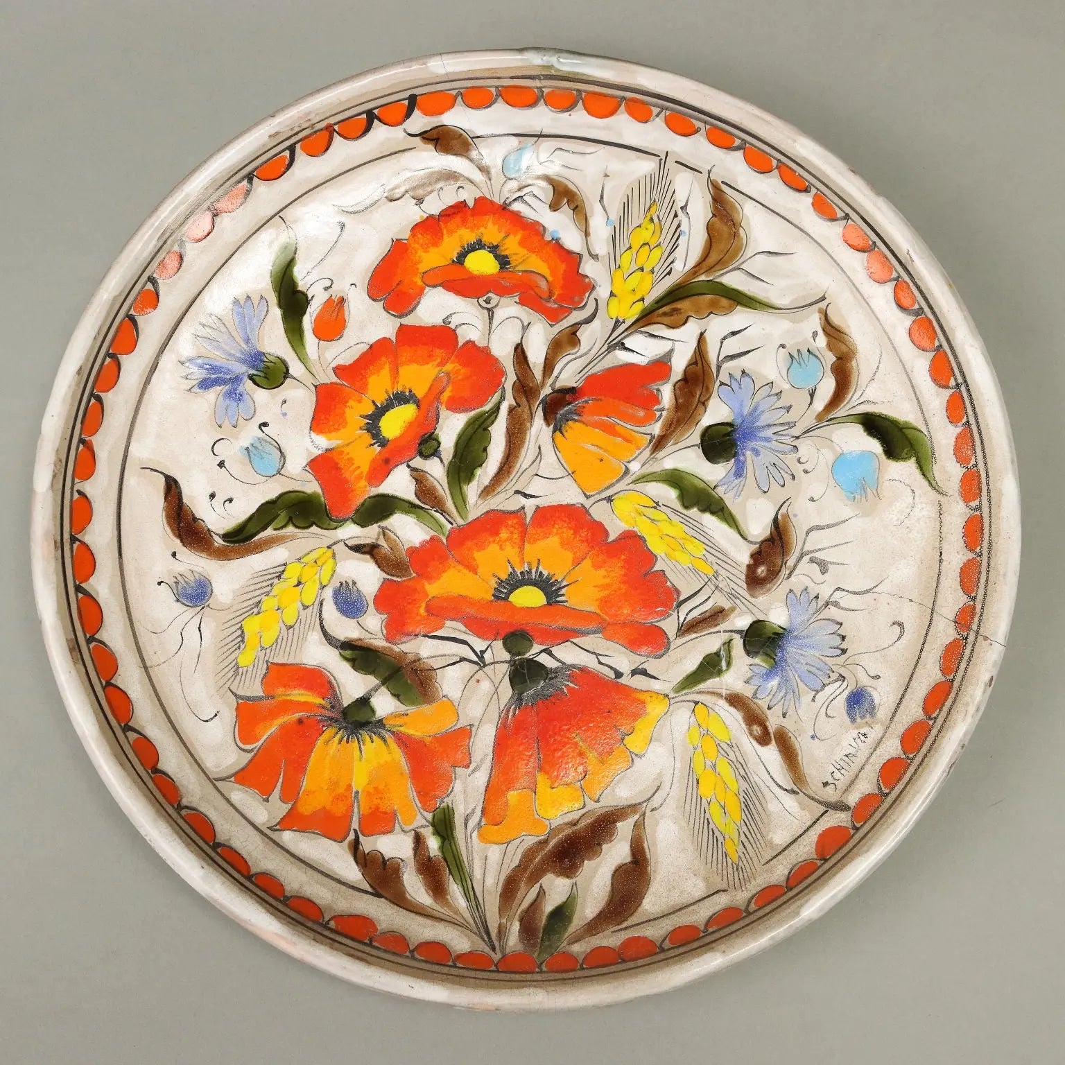 Group of Antique Plates Schiavon Man. Italy XX Century - Italy, Late XX Century | Antiques | Ceramics Products