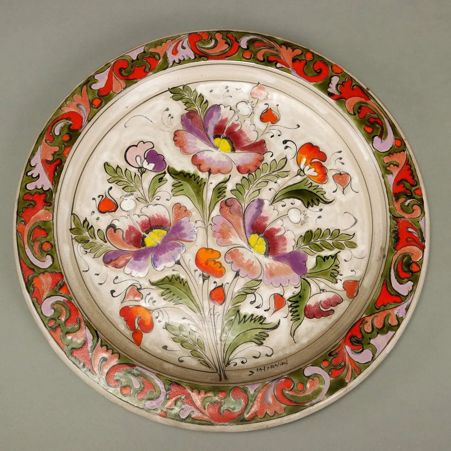 Group of Antique Plates Schiavon Man. Italy XX Century - Italy, Late XX Century | Antiques | Ceramics Products
