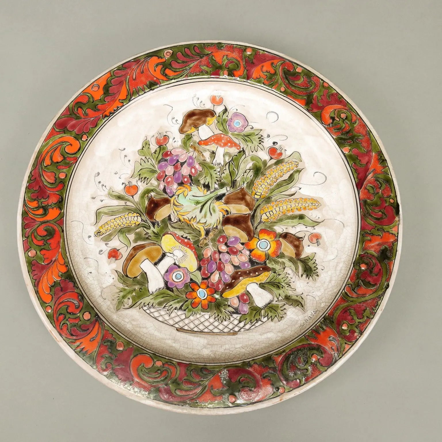 Group of Antique Plates Schiavon Man. Italy XX Century - Italy, Late XX Century | Antiques | Ceramics Products