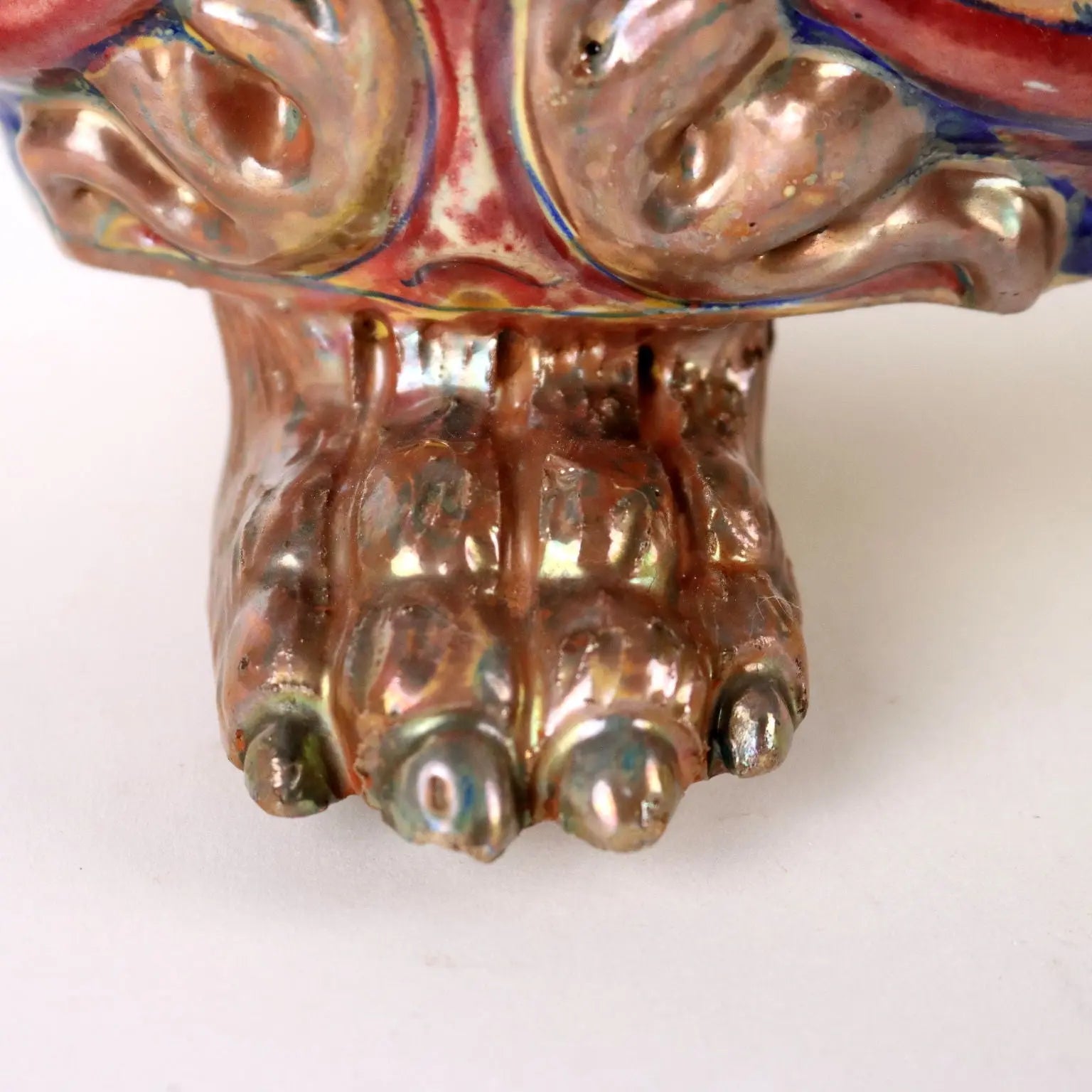 Antique Planter Majolica Man. Santarelli Gualdo Tadini Italy 1920s - Italy, 1920s | Antiques | Ceramics Products