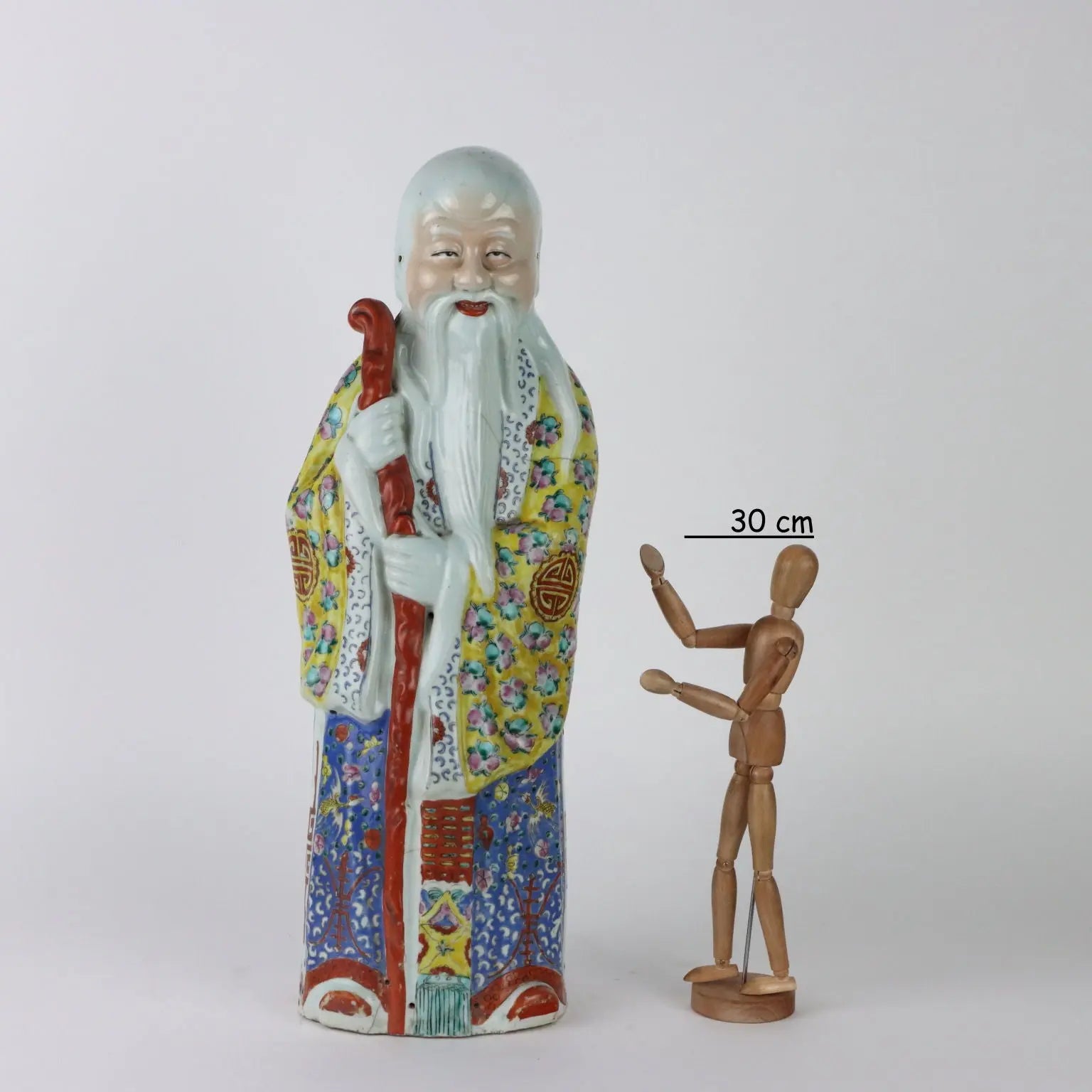 Antique Figurine Immortal Subject Porcelain China 1925 - China, 1925 ca. | Antiques | Ceramics Products