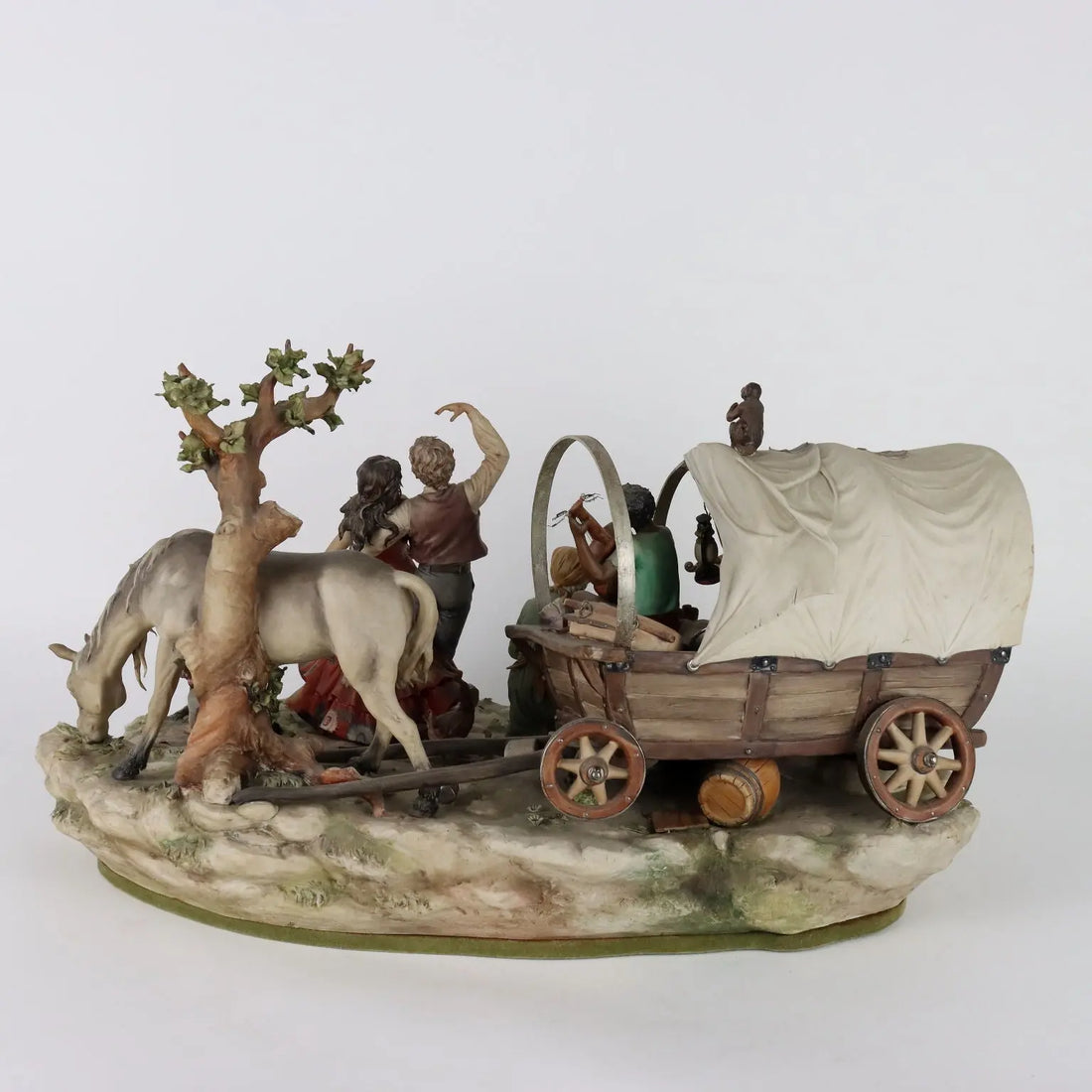 Vintage 1960s Sculpture Capodimonte Ceramic Italy - Italy, 1970s | Antiques | Ceramics Products