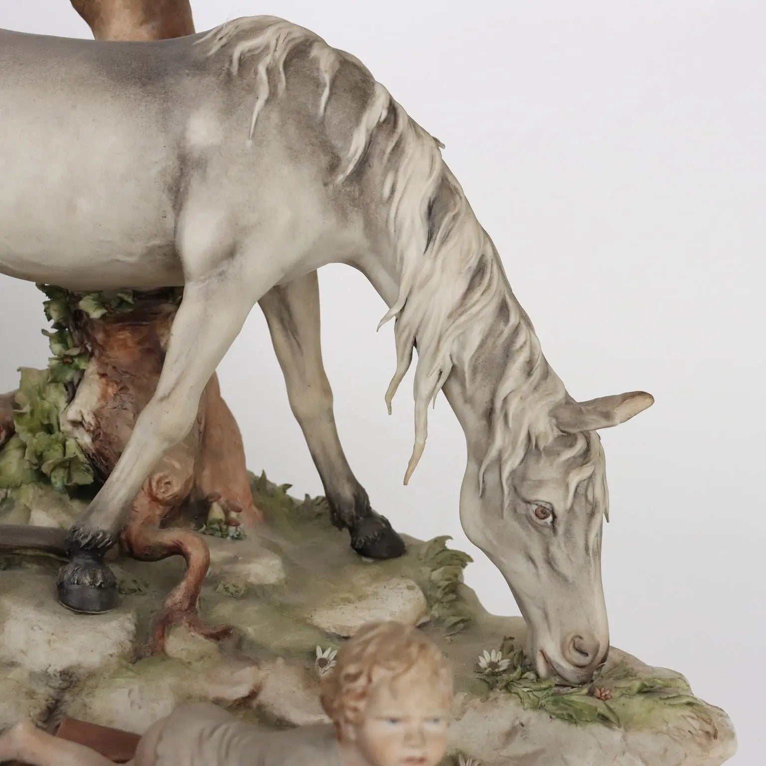 Vintage 1960s Sculpture Capodimonte Ceramic Italy - Italy, 1970s | Antiques | Ceramics Products