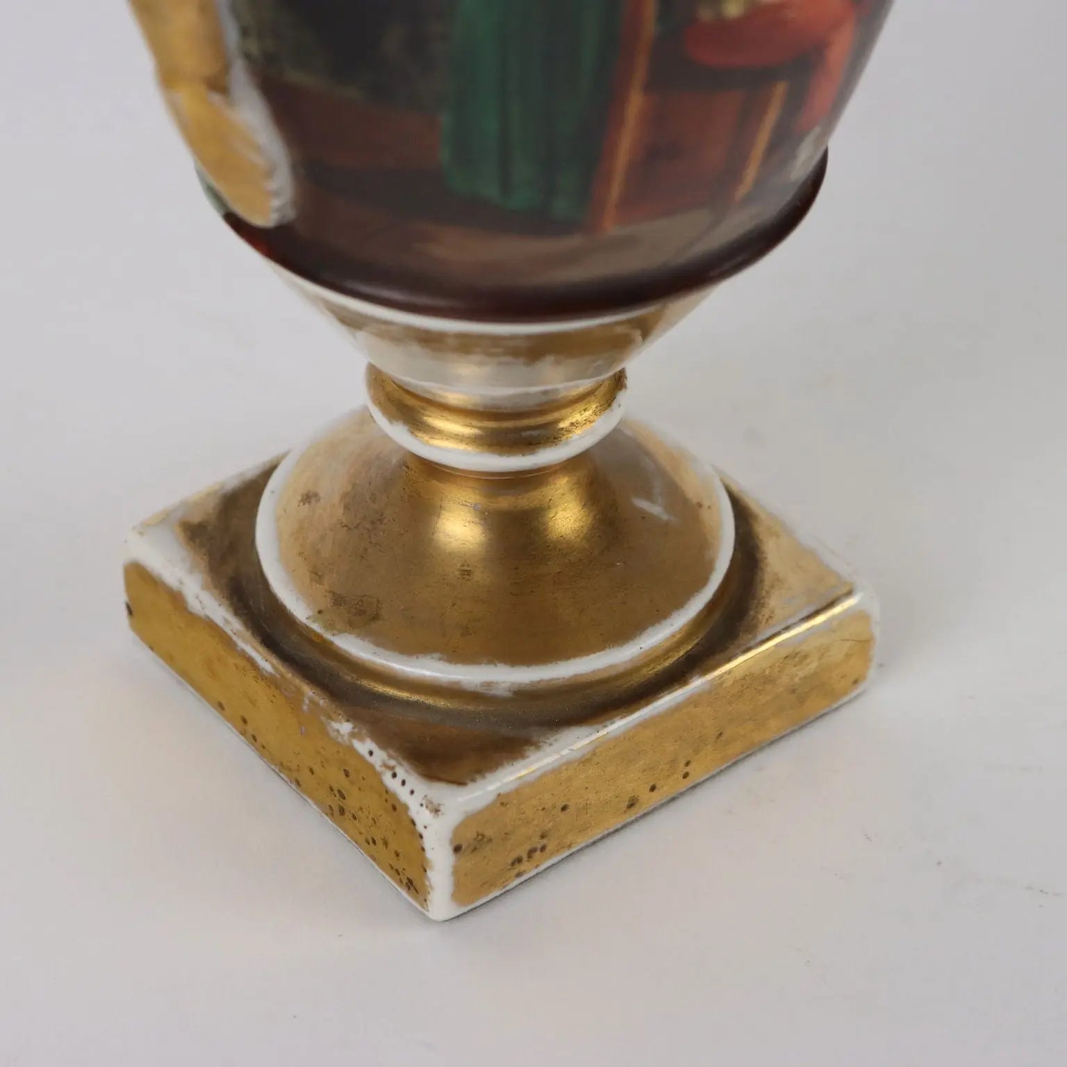Pair of Antique Vases Porcelain Empire Style France XIX Century - France, Mid XIX Century | Antiques | Ceramics Products