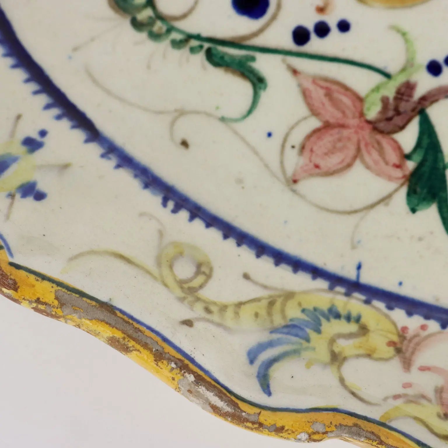 Antique Oval Tray Majolica Italy Late XIX Century - Italy, Late XIX Century | Antiques | Ceramics Products