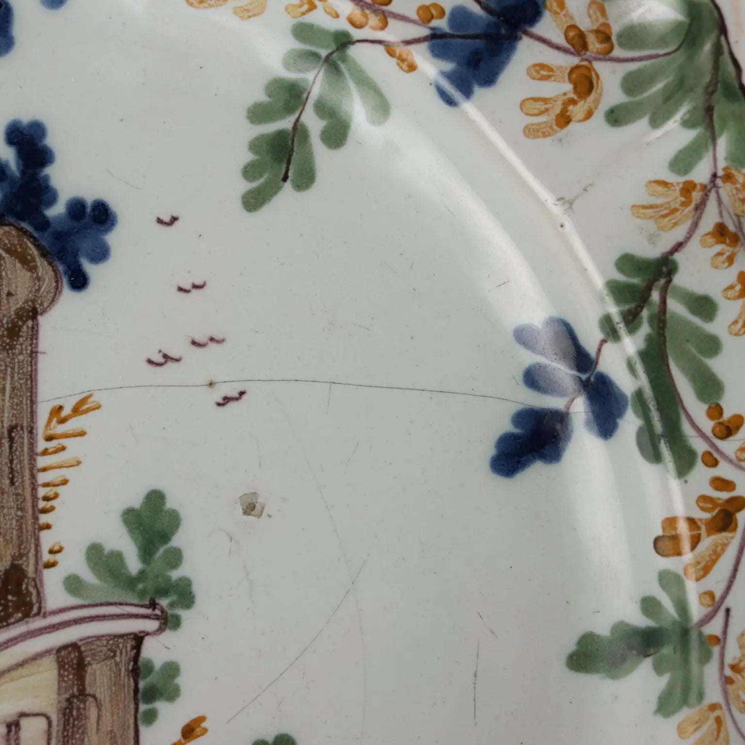 Antique Plate Majolica Pavia Italy XVIII Century - Italy, Second Half XVIII Century | Antiques | Ceramics Products