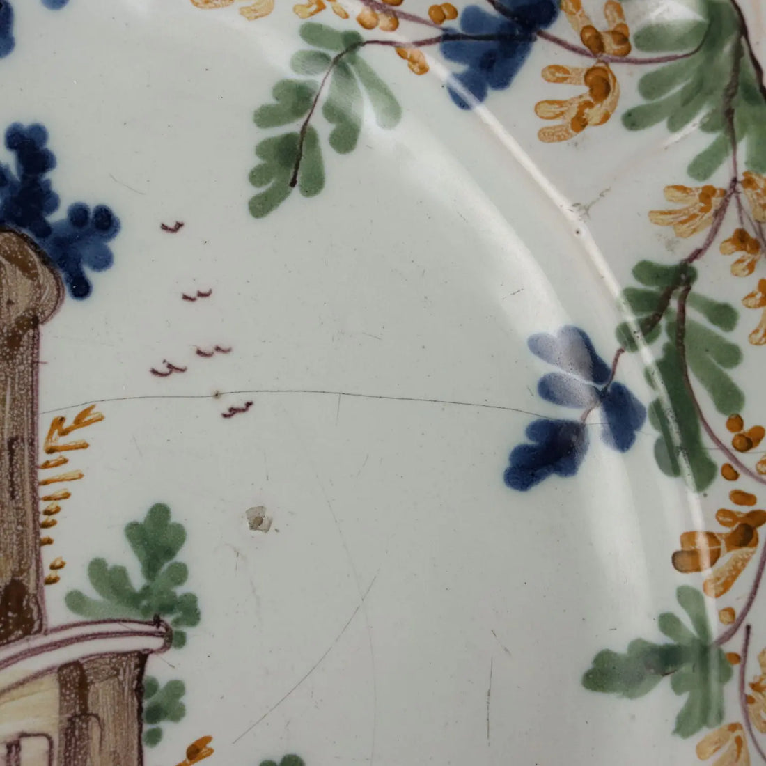 Antique Plate Majolica Pavia Italy XVIII Century - Italy, Second Half XVIII Century | Antiques | Ceramics Products