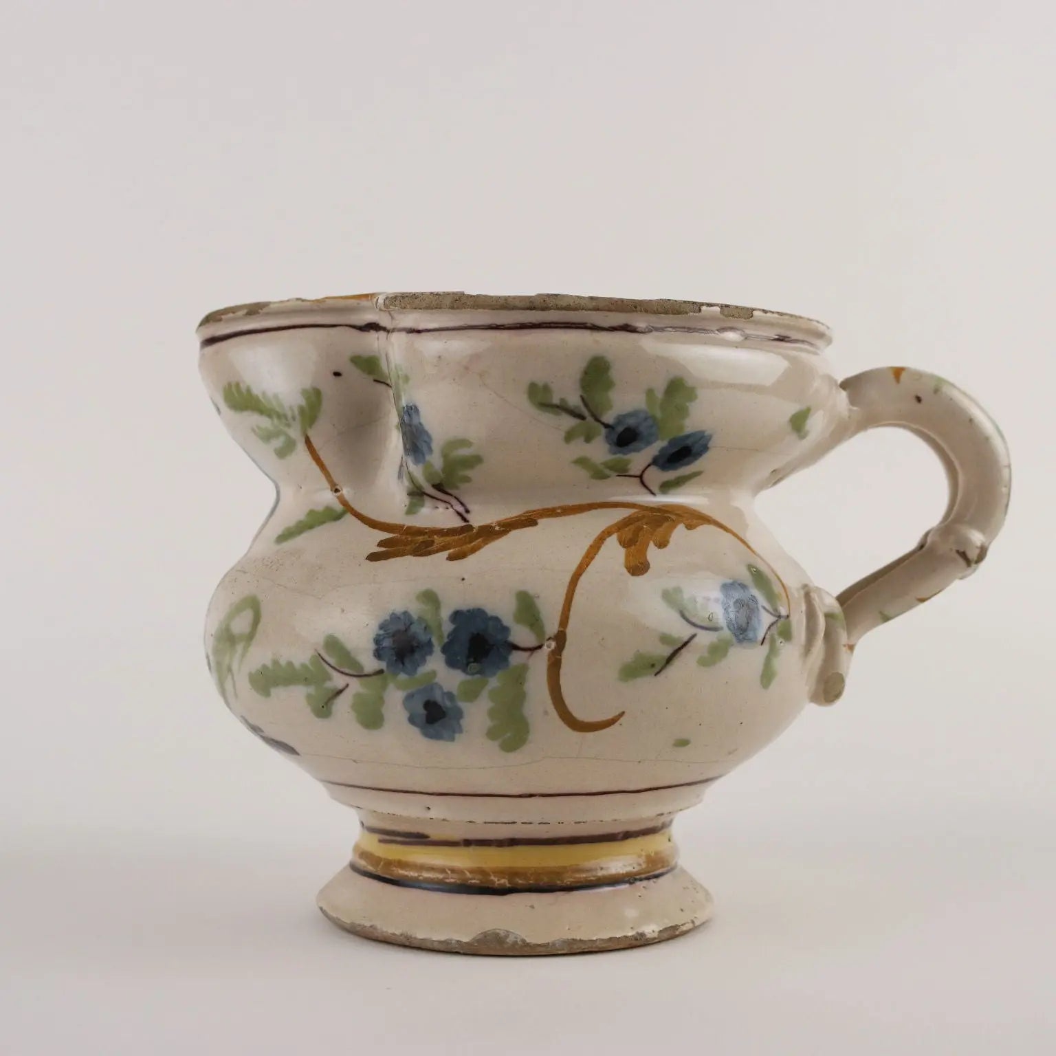 Antique Jug Ligurian Man. Majolica Italy Late XVIII Century - Italy, Late XVIII Century | Antiques | Ceramics Products