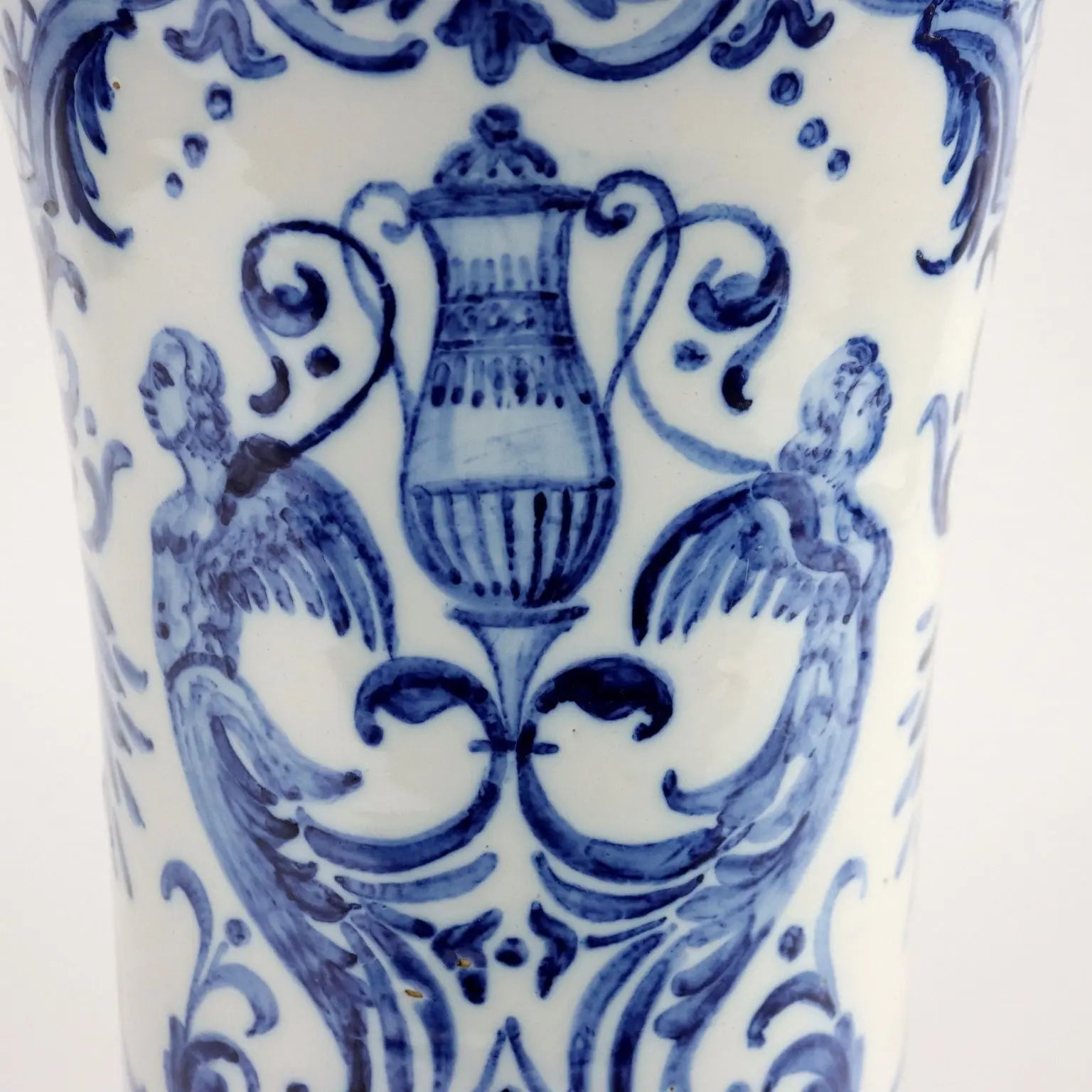 Antique Vase Man. Gien Majolica France XVIII Century - France, Late XVIII Century | Antiques | Ceramics Products