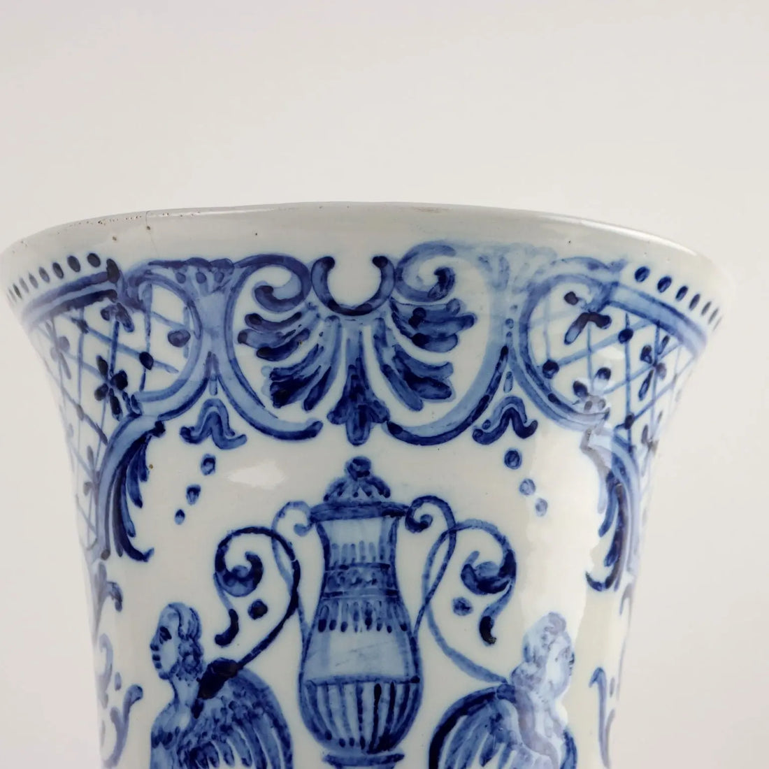 Antique Vase Man. Gien Majolica France XVIII Century - France, Late XVIII Century | Antiques | Ceramics Products