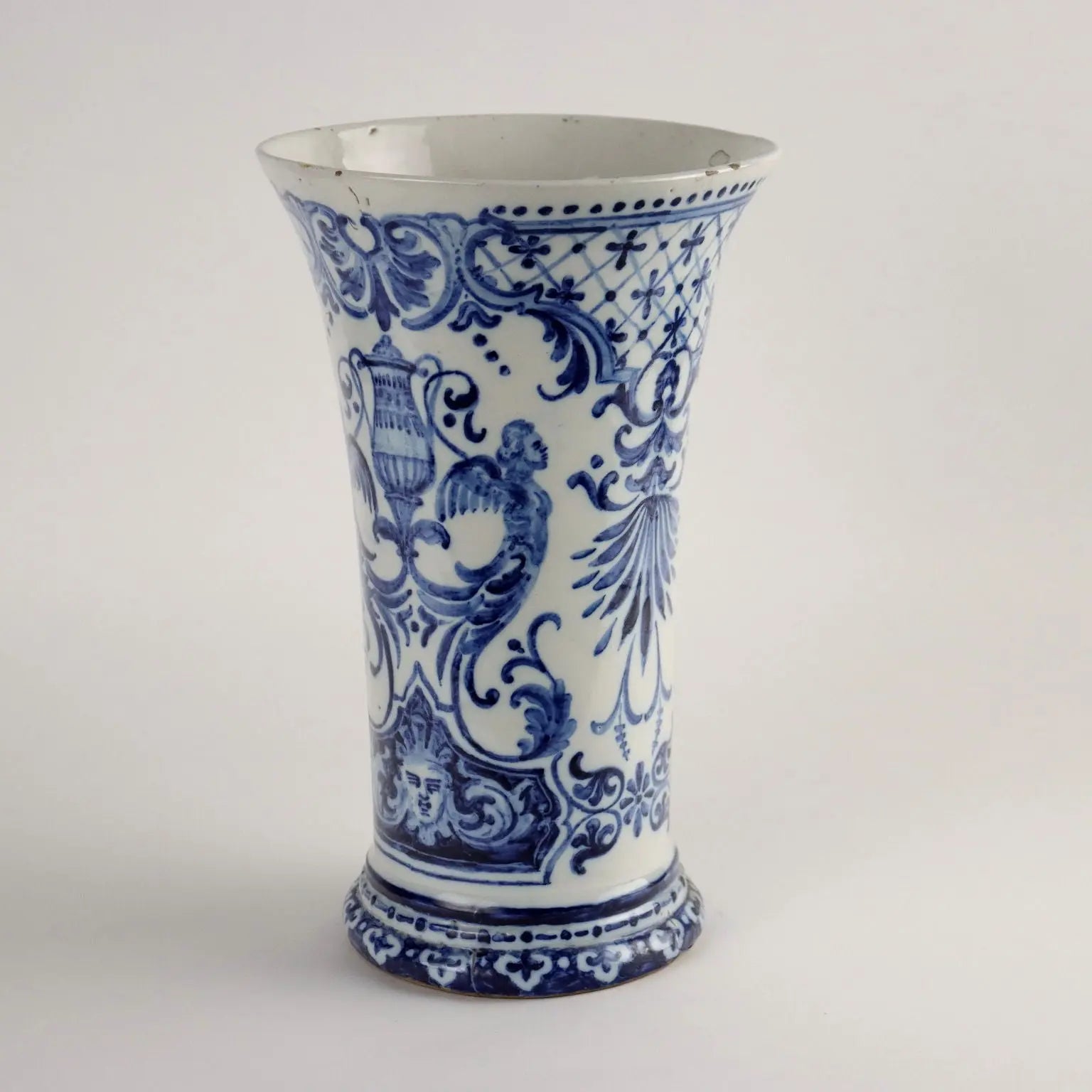 Antique Vase Man. Gien Majolica France XVIII Century - France, Late XVIII Century | Antiques | Ceramics Products