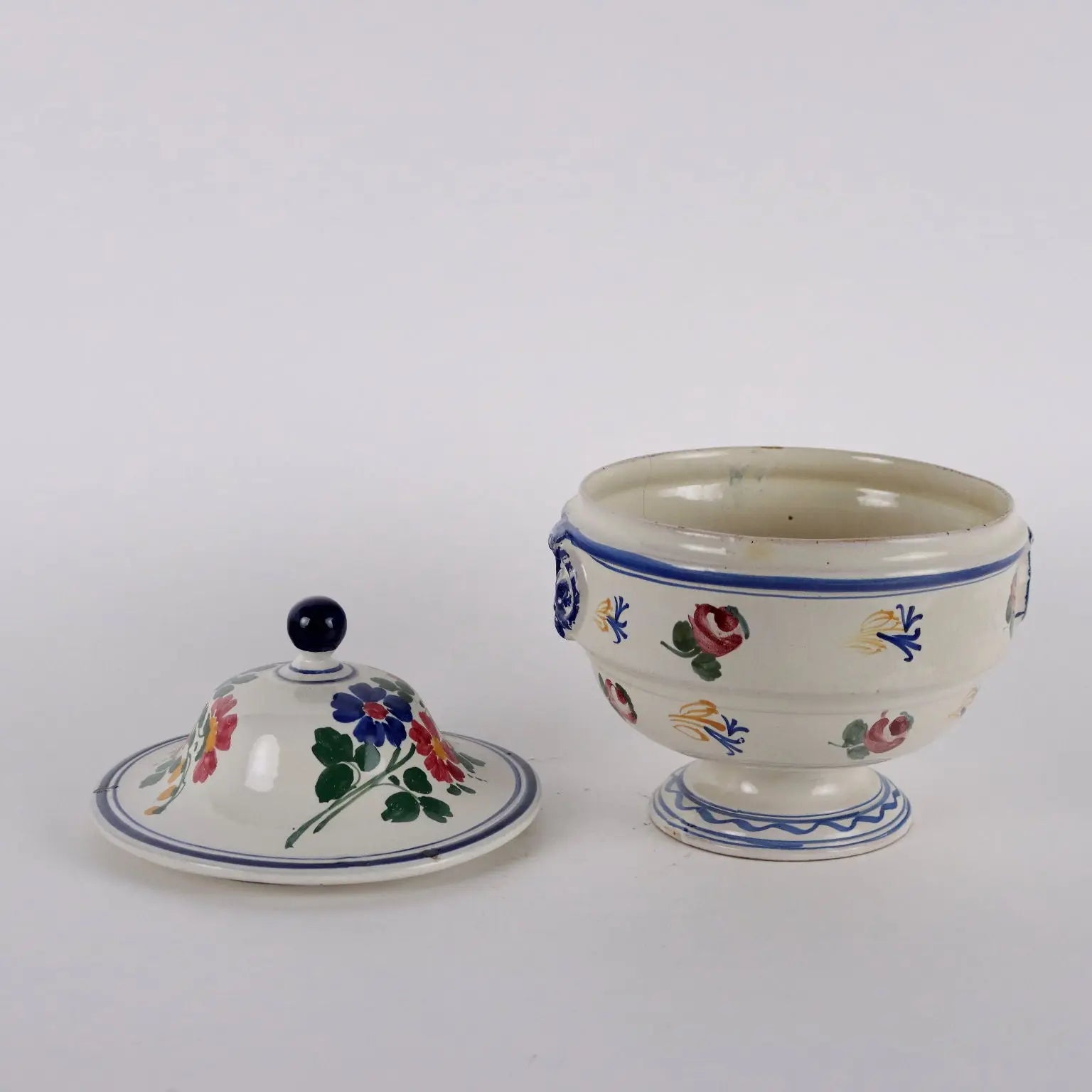 Antique Soup Tureen Ceramic Italy XIX Century - Italy, XIX Century | Antiques | Ceramics Products