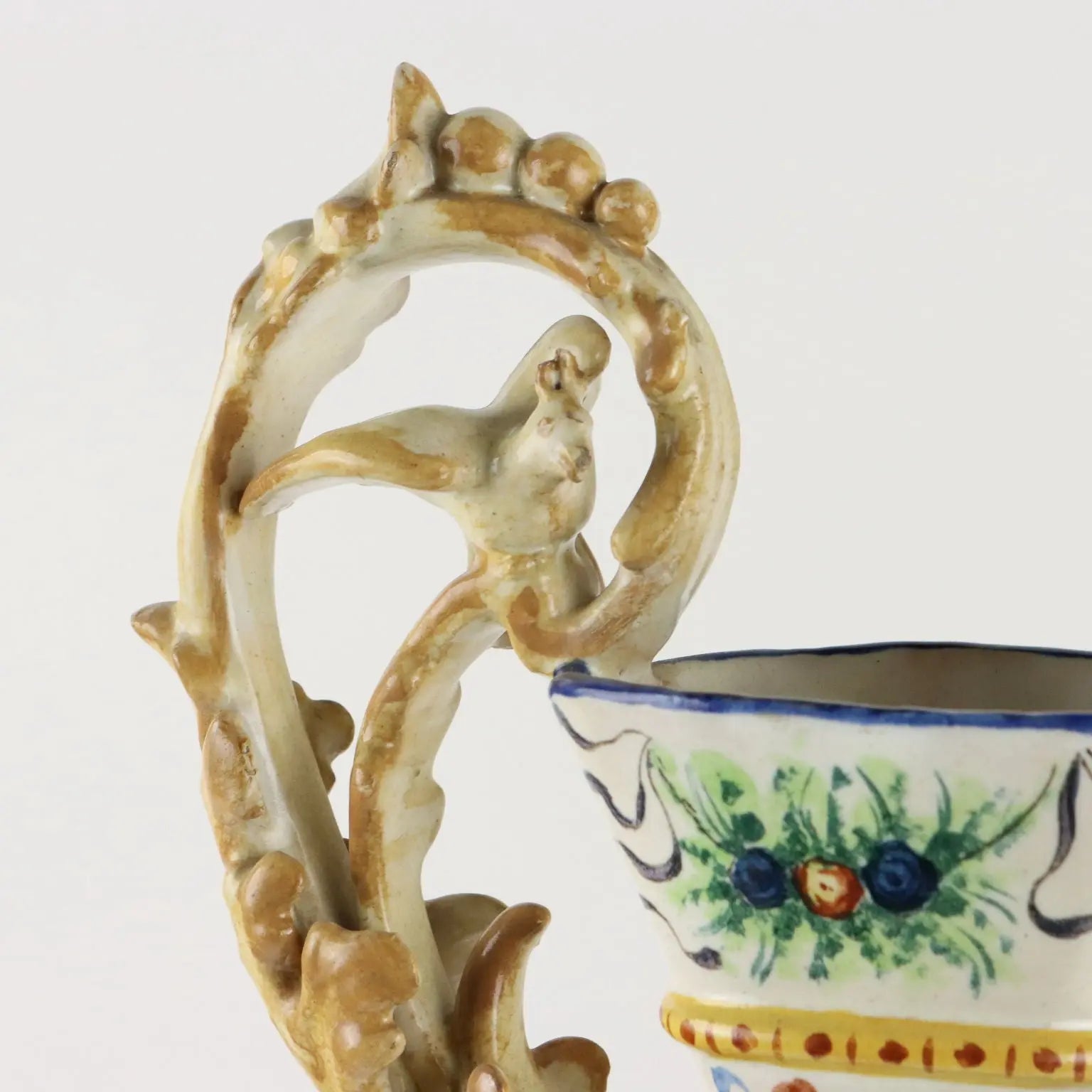 Antique Amphorae Majolica Grotesque Motifs XIX Century - Central Southern Italy Late 19th century | Antiques | Ceramics Products