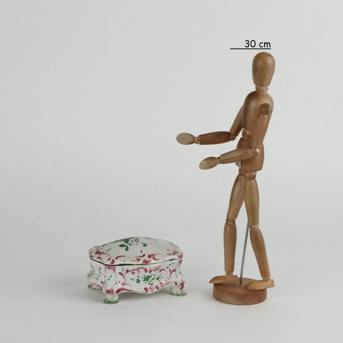 Antique Casket Majolica with Lid Decorations France XIX Century - France, Early XIX Century | Antiques | Ceramics Products