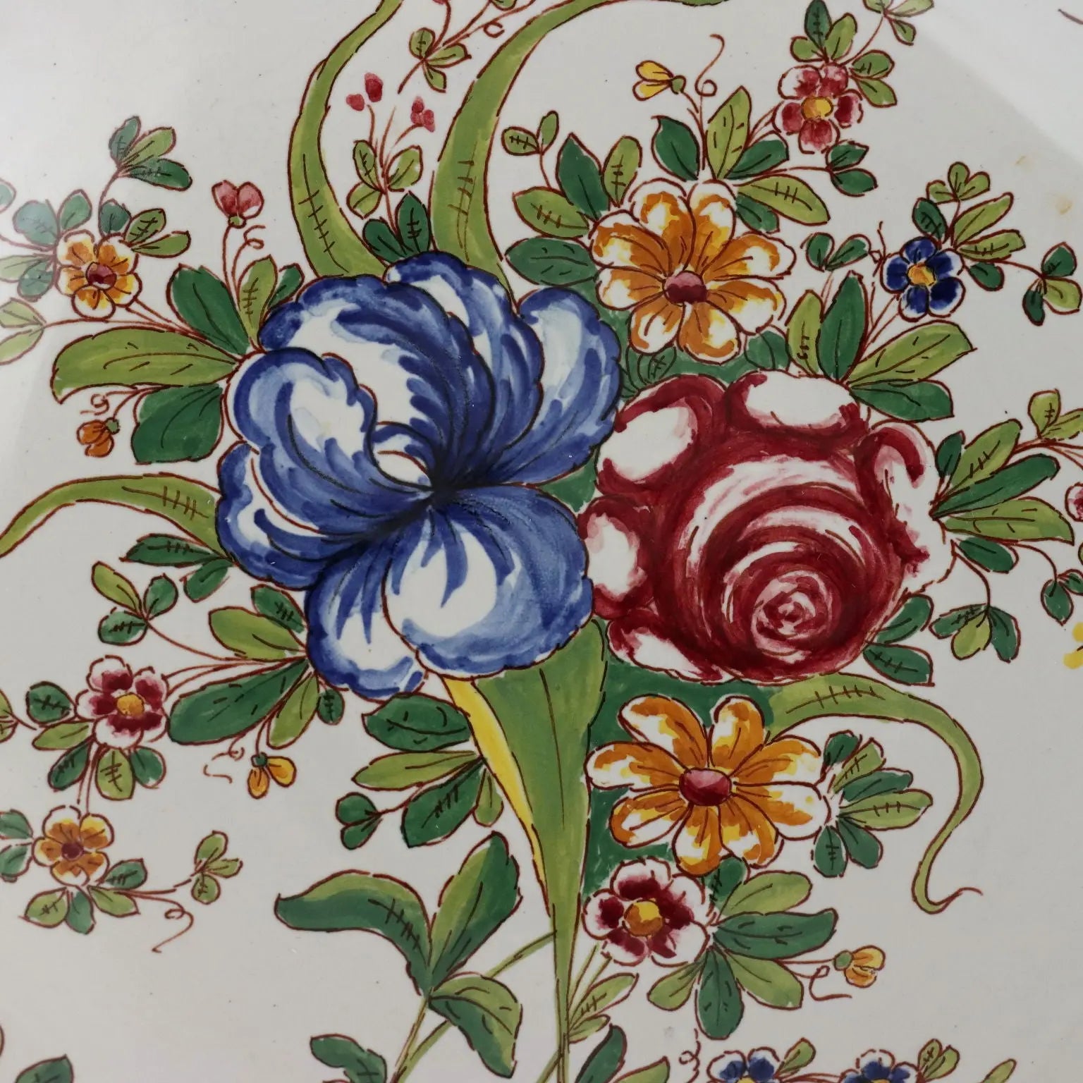 Antique Bowl Majolica Man. Boselli Savona Italy XIX Century - Italy, Late XIX Century | Antiques | Ceramics Products
