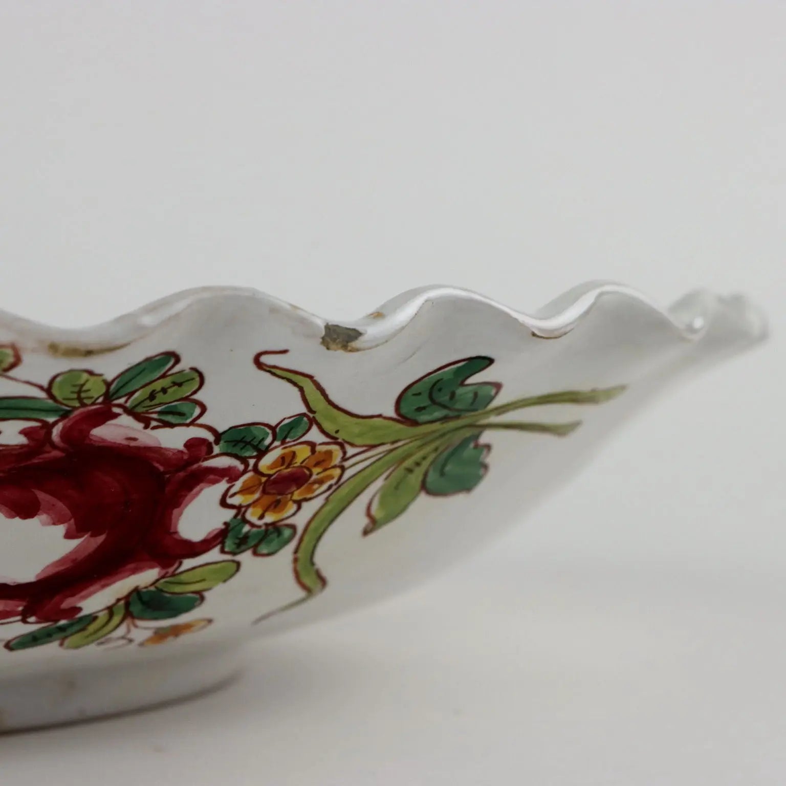 Antique Bowl Majolica Man. Boselli Savona Italy XIX Century - Italy, Late XIX Century | Antiques | Ceramics Products