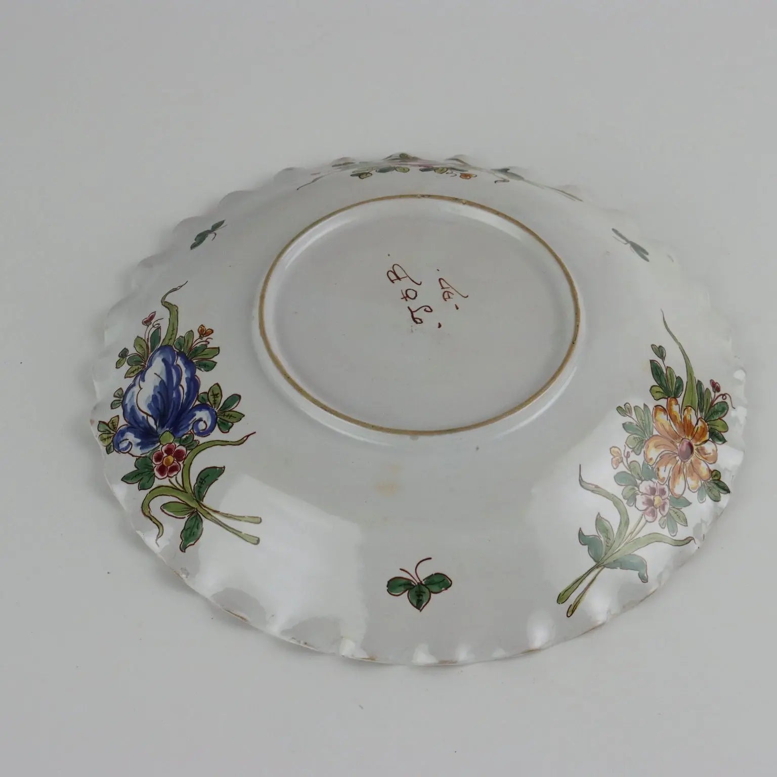 Antique Bowl Majolica Man. Boselli Savona Italy XIX Century - Italy, Late XIX Century | Antiques | Ceramics Products