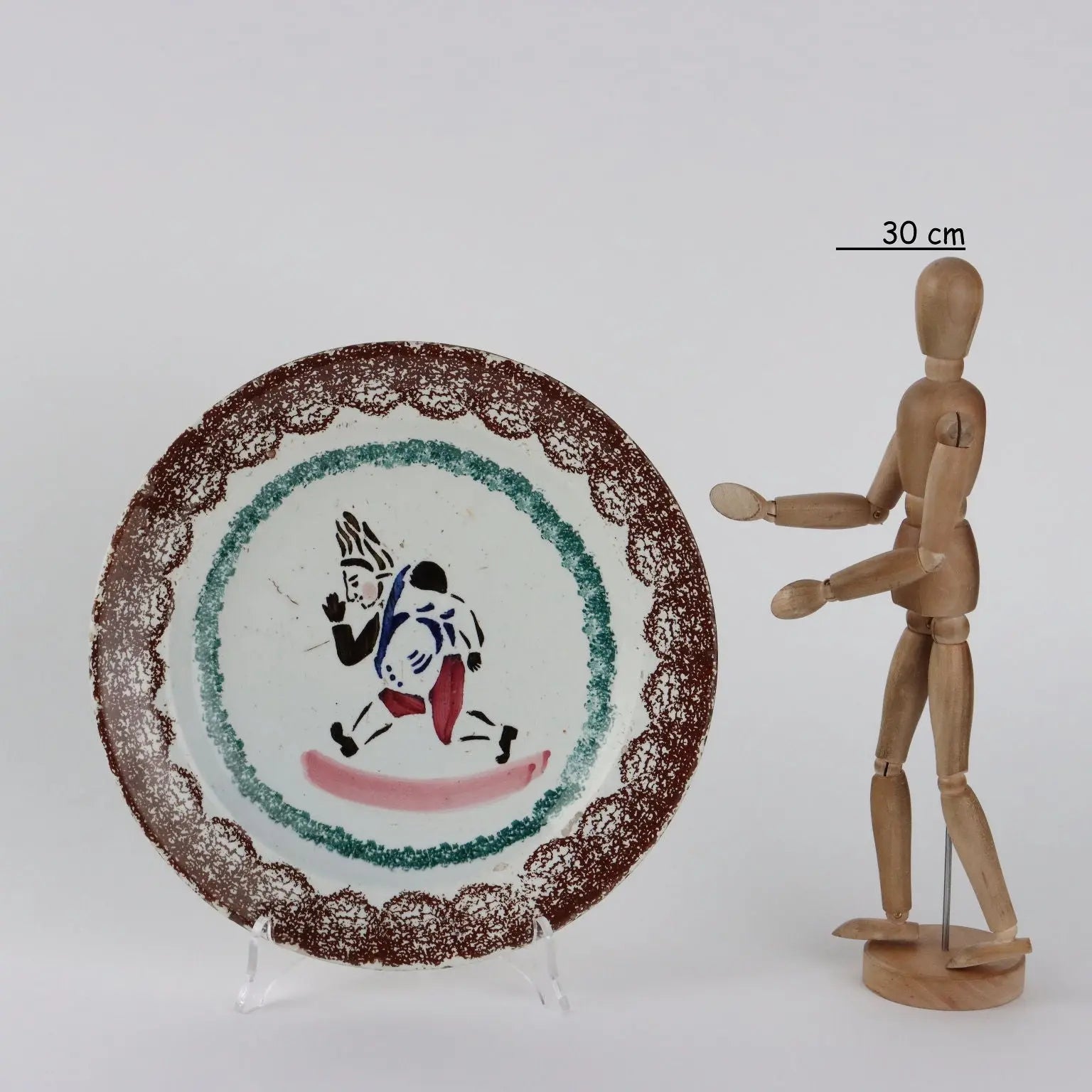 Antique Plate Decorated Ceramic Italy XIX Century - Italy, Late XIX Century | Antiques | Ceramics Products