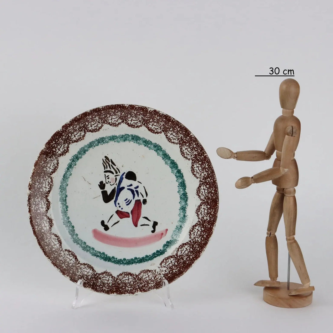 Antique Plate Decorated Ceramic Italy XIX Century - Italy, Late XIX Century | Antiques | Ceramics Products