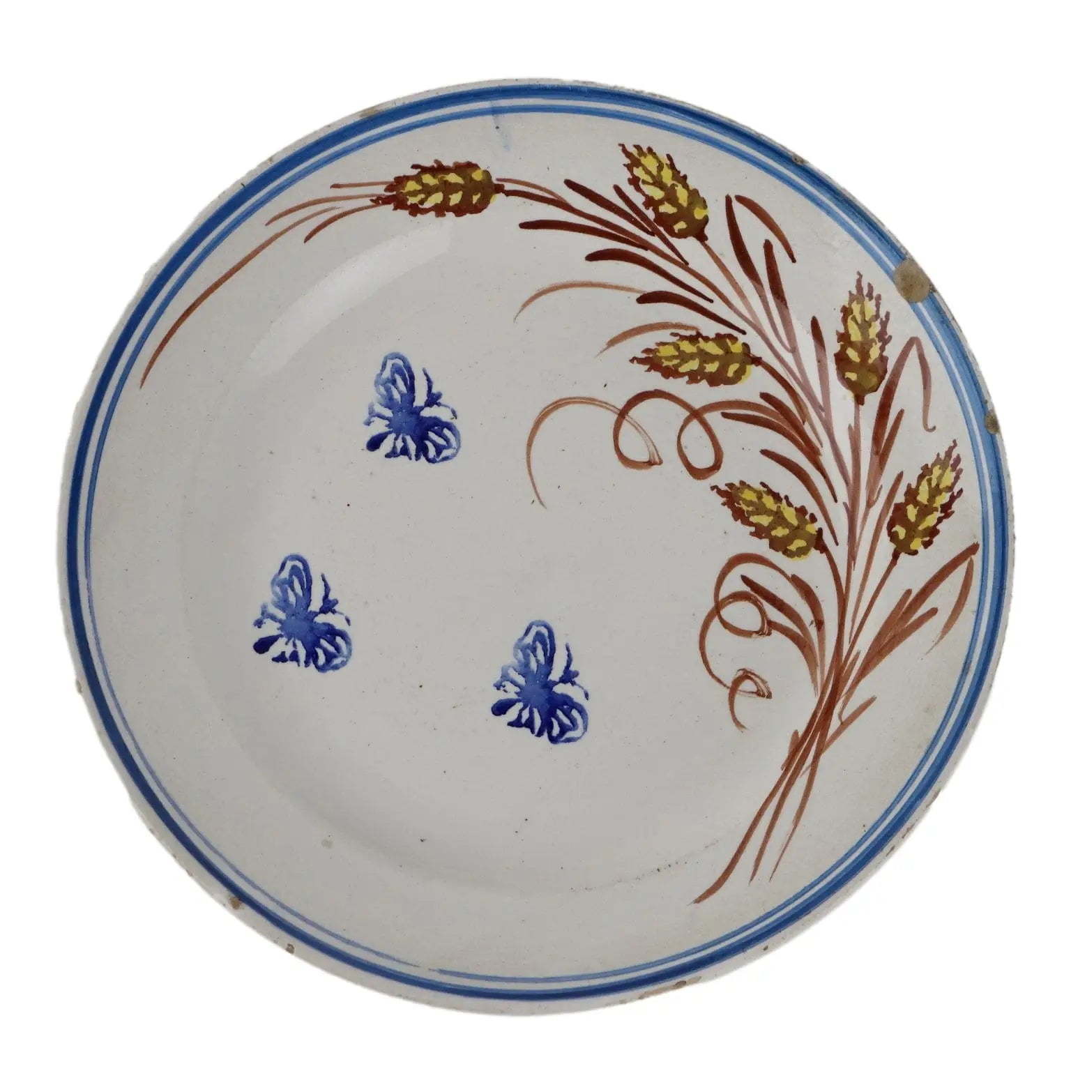 Antique Plate Mondovì Ceramic Man. Vedova Besio & Figli '900 - Italy, Late XIX Century | Antiques | Ceramics Products