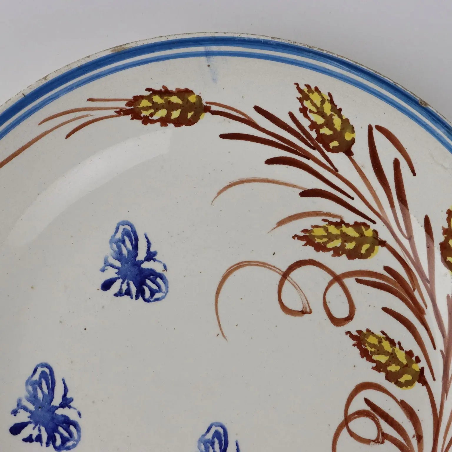 Antique Plate Mondovì Ceramic Man. Vedova Besio & Figli '900 - Italy, Late XIX Century | Antiques | Ceramics Products