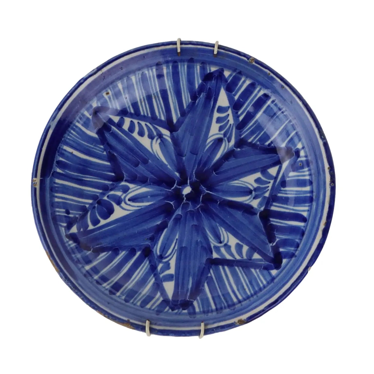 Antique Majolica Plate Coloured Decorations Spain XIX Century - Spain, Mid XIX Century | Antiques | Ceramics Products