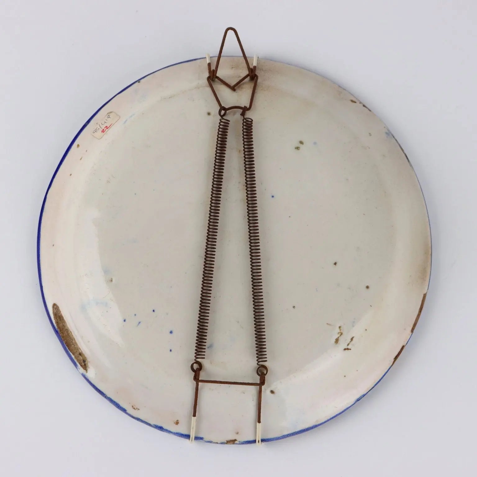 Antique Majolica Plate Coloured Decorations Spain XIX Century - Spain, Mid XIX Century | Antiques | Ceramics Products