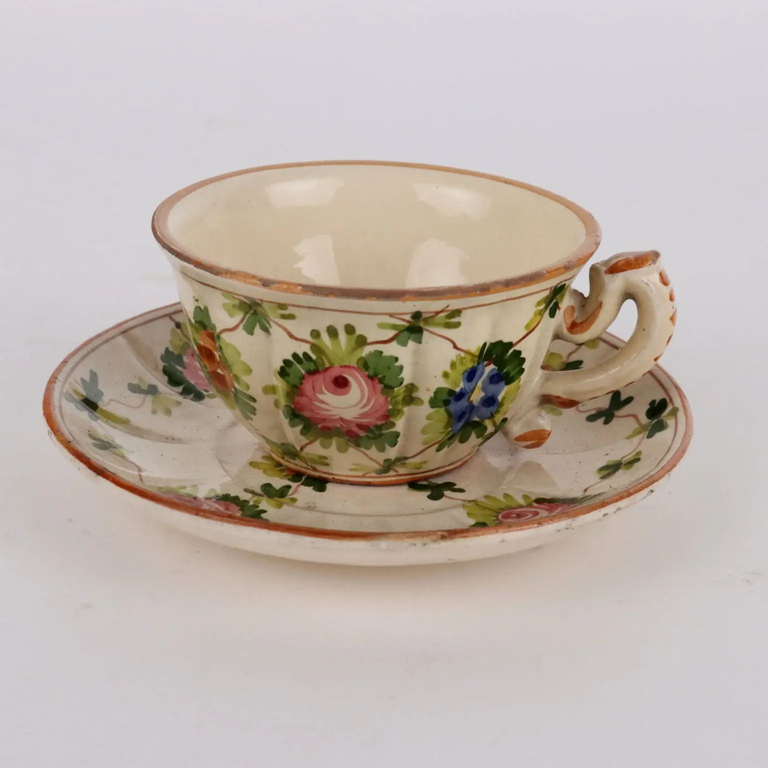 Antique Tea Set Majolica Maria Balossi Italy XX Century - Northern Italy, Early XX Century | Antiques | Ceramics Products