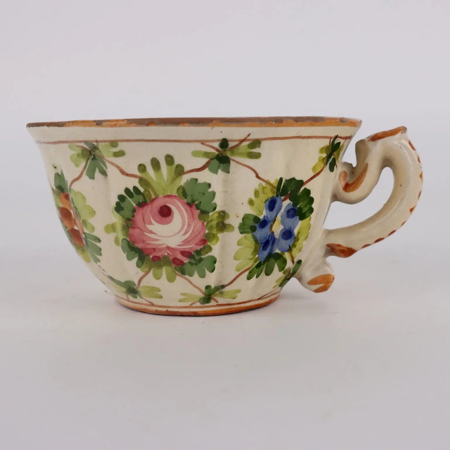 Antique Tea Set Majolica Maria Balossi Italy XX Century - Northern Italy, Early XX Century | Antiques | Ceramics Products