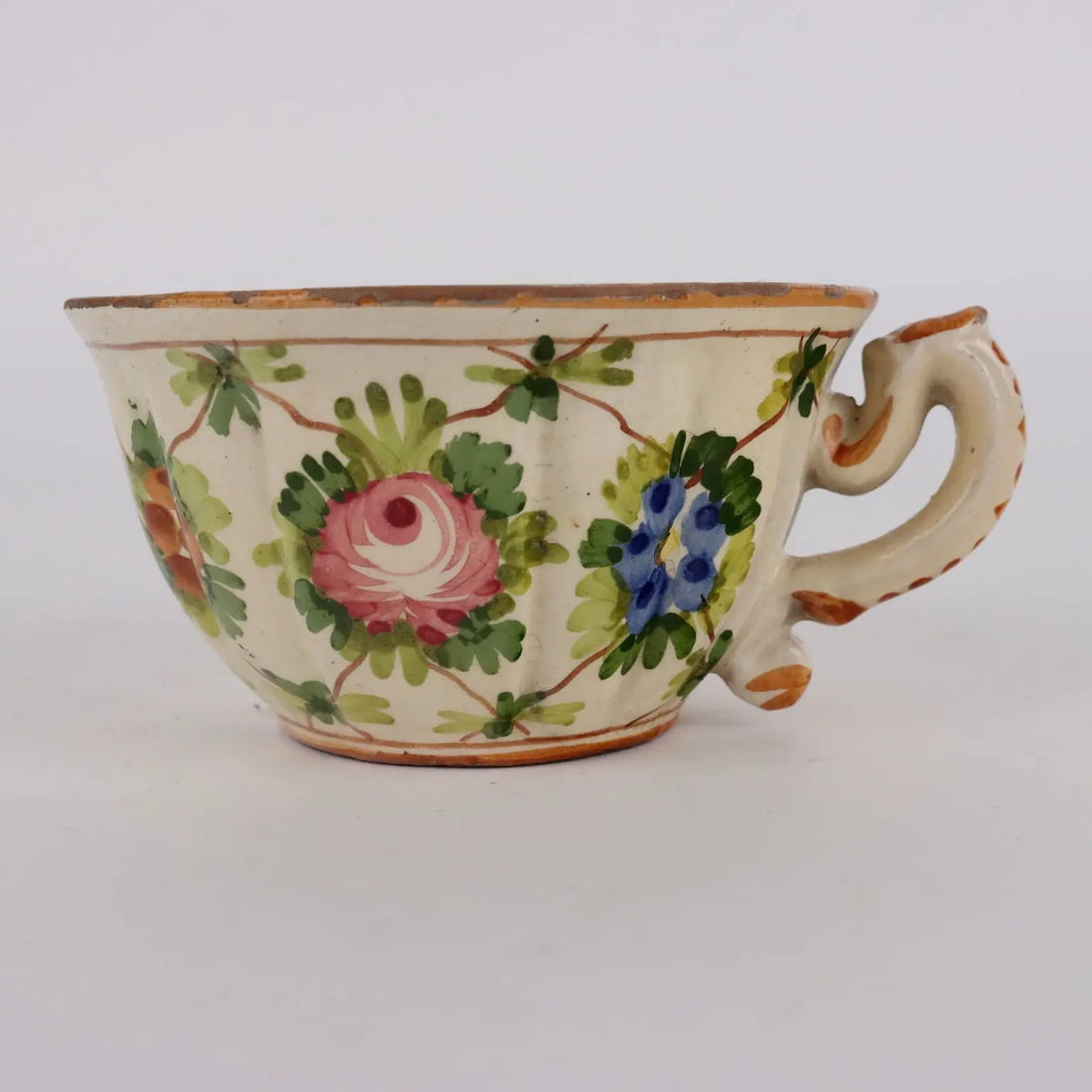 Antique Tea Set Majolica Maria Balossi Italy XX Century - Northern Italy, Early XX Century | Antiques | Ceramics Products