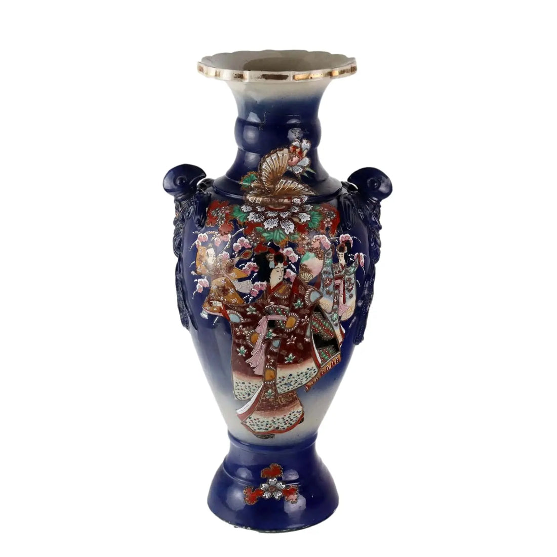 Antique Vase Ceramic Flower Decorations Japan Early XX Century - Japan, Early XX Century | Antiques | Ceramics Products