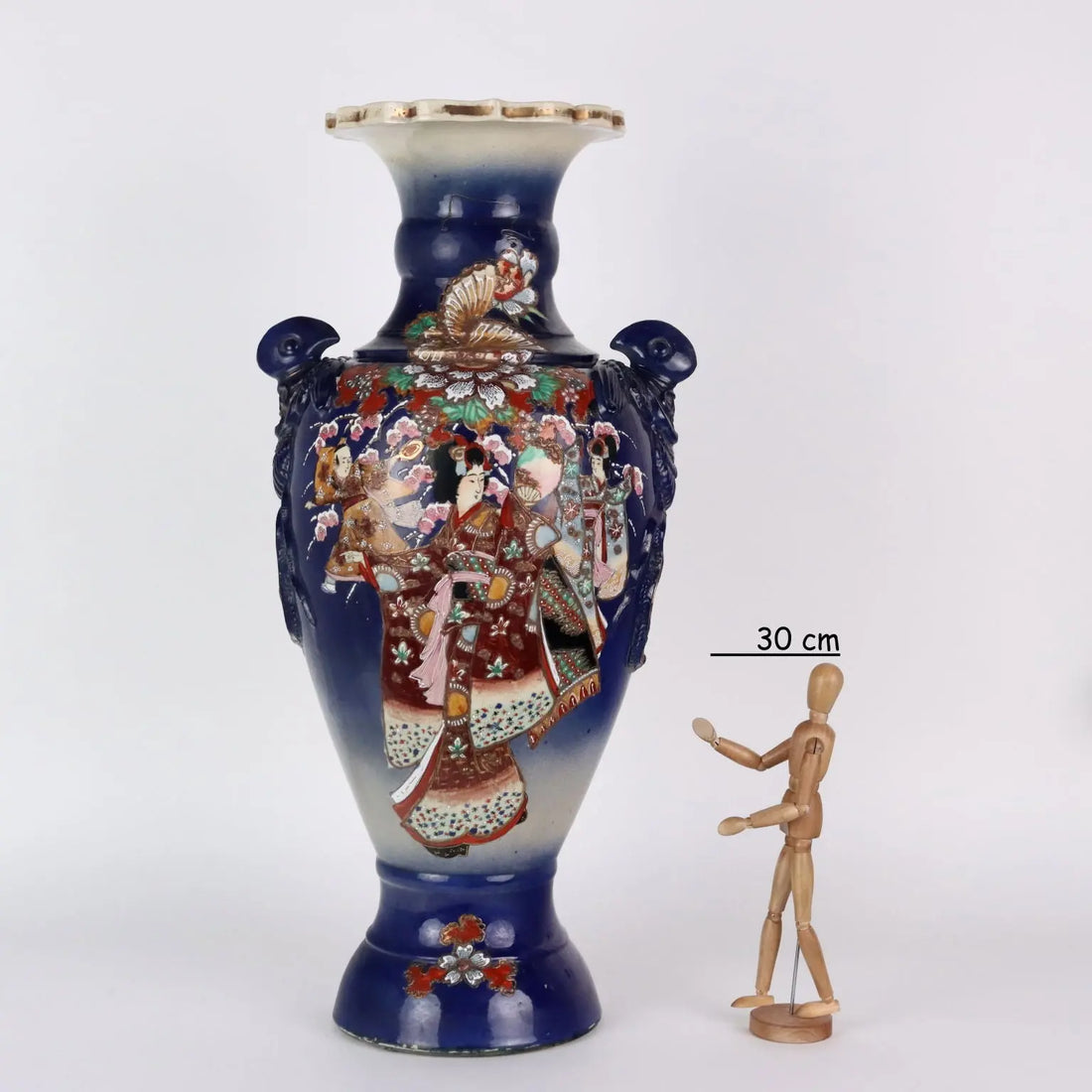 Antique Vase Ceramic Flower Decorations Japan Early XX Century - Japan, Early XX Century | Antiques | Ceramics Products