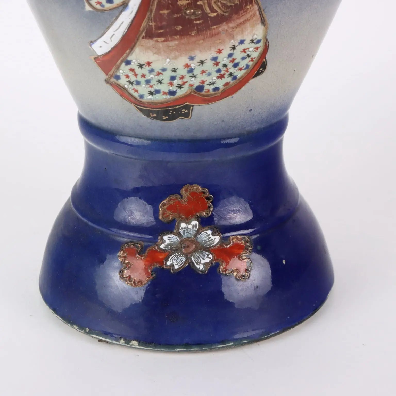 Antique Vase Ceramic Flower Decorations Japan Early XX Century - Japan, Early XX Century | Antiques | Ceramics Products