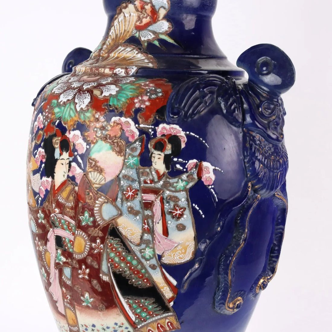 Antique Vase Ceramic Flower Decorations Japan Early XX Century - Japan, Early XX Century | Antiques | Ceramics Products