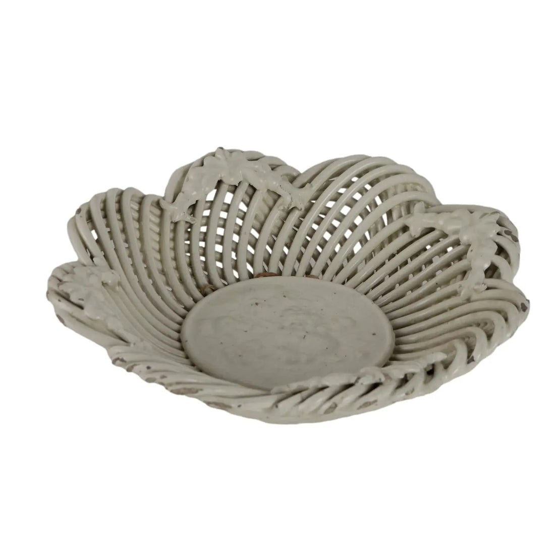 Antique Basket Ceramic Decorations Veneto XIX Century - Italy, Late XIX Century | Antiques | Ceramics Products