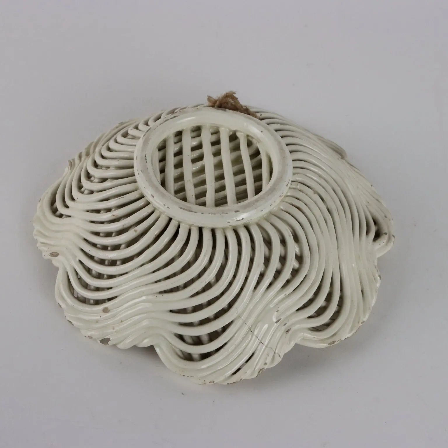 Antique Basket Ceramic Decorations Veneto XIX Century - Italy, Late XIX Century | Antiques | Ceramics Products