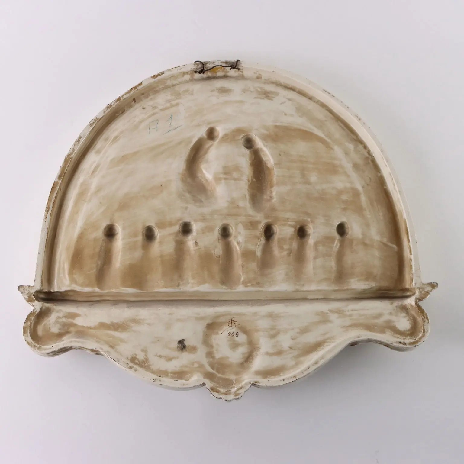Antique Tile Majolica Società Ceramica Colonnata Italy XX Century - Italy, Early XX Century | Antiques | Ceramics Products