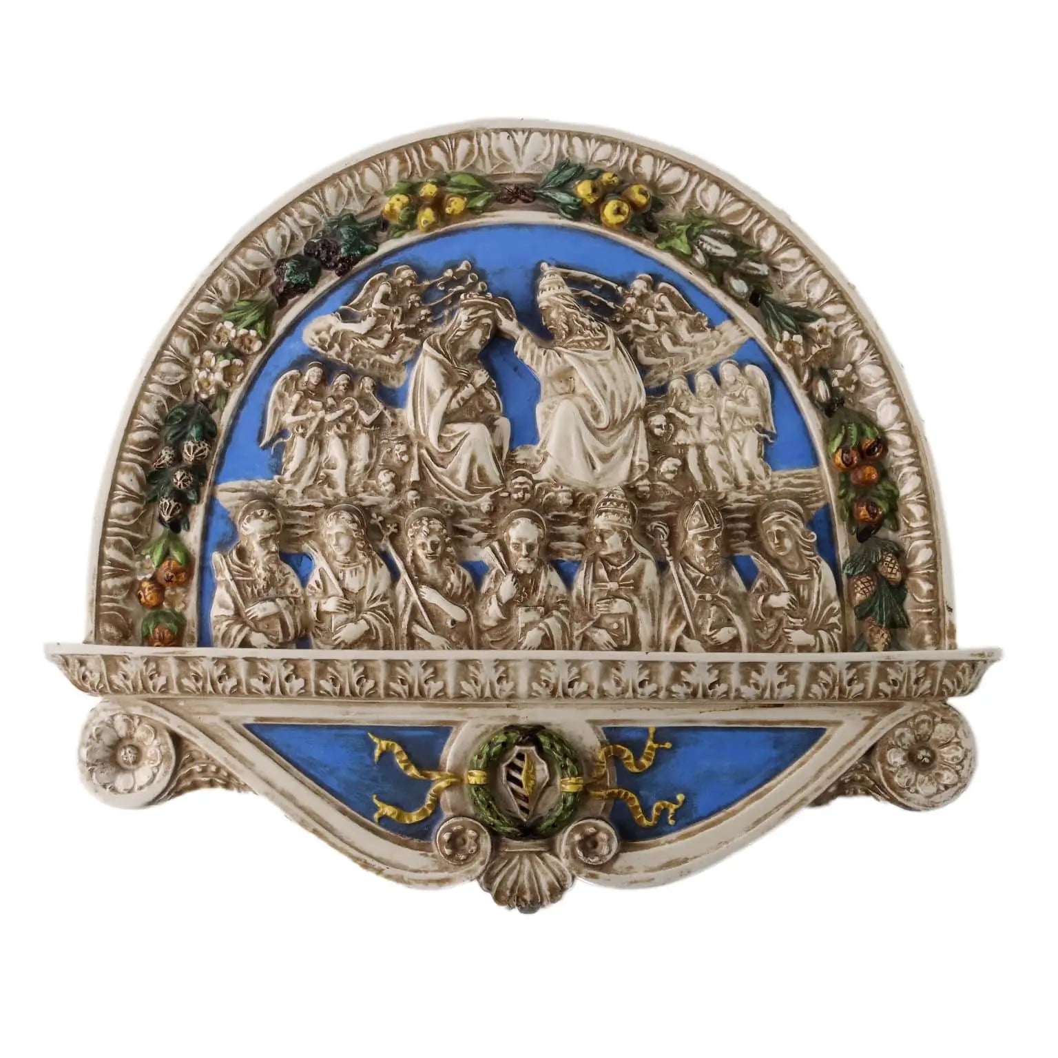 Antique Tile Majolica Società Ceramica Colonnata Italy XX Century - Italy, Early XX Century | Antiques | Ceramics Products