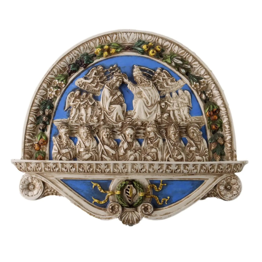 Antique Tile Majolica Società Ceramica Colonnata Italy XX Century - Italy, Early XX Century | Antiques | Ceramics Products