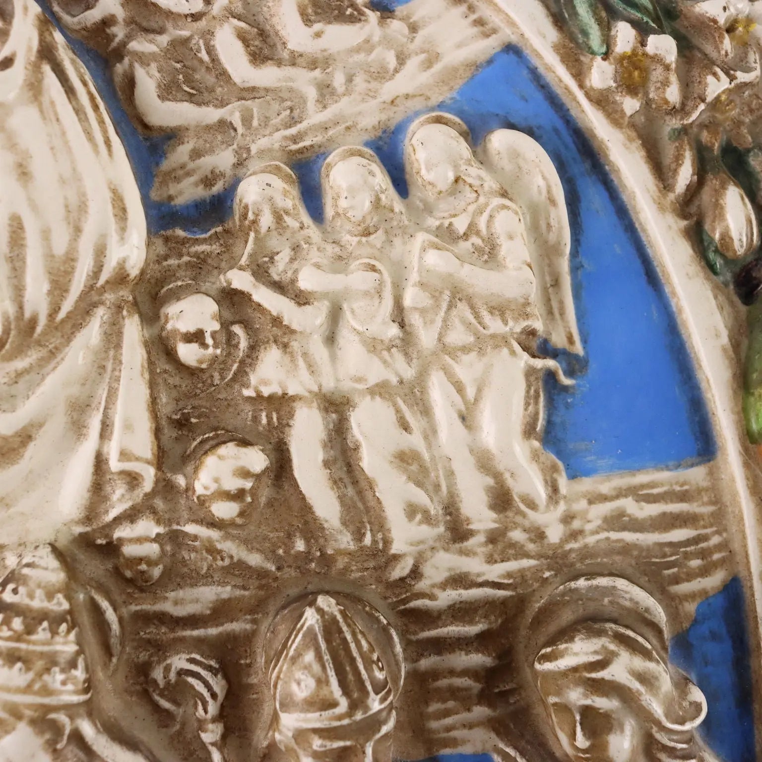 Antique Tile Majolica Società Ceramica Colonnata Italy XX Century - Italy, Early XX Century | Antiques | Ceramics Products