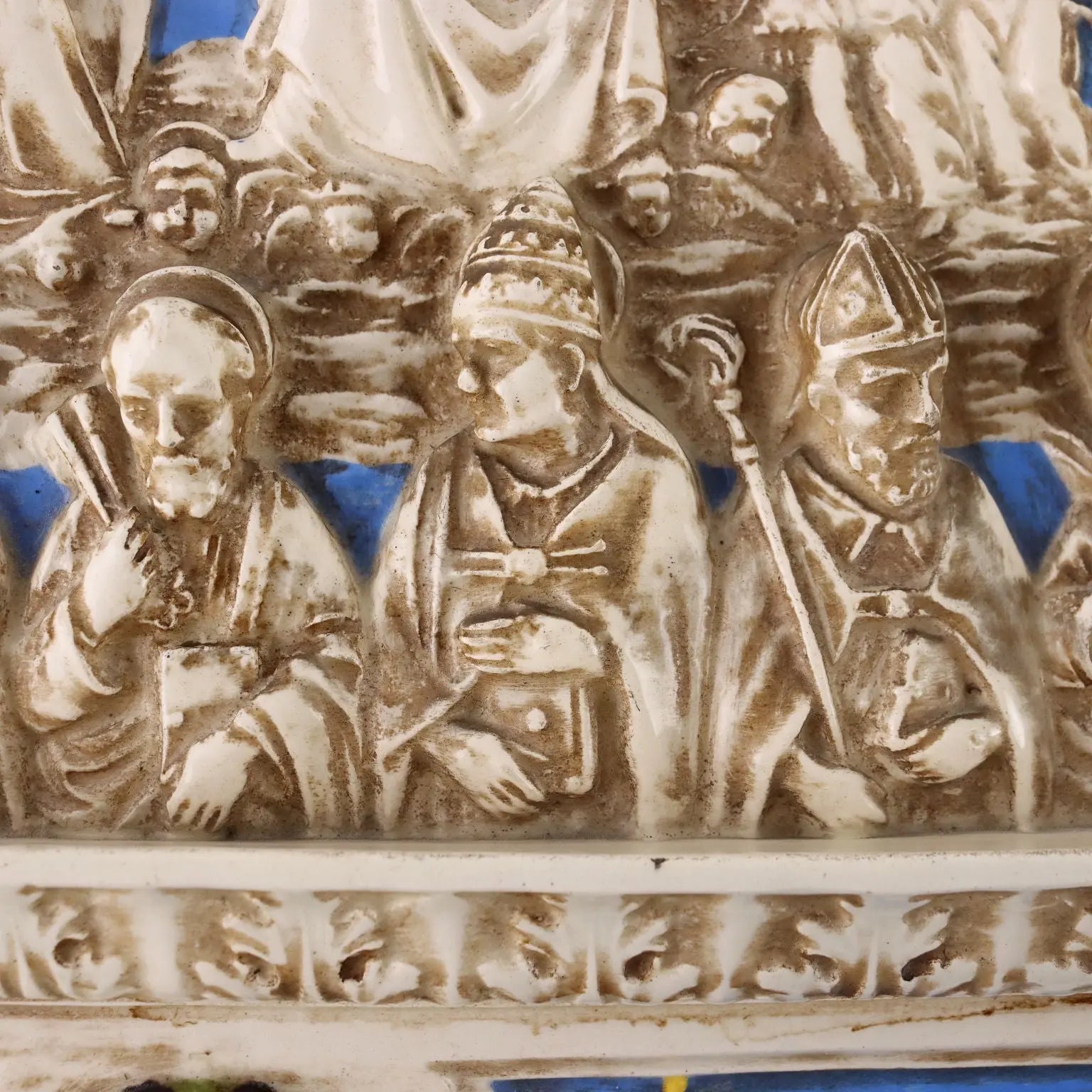 Antique Tile Majolica Società Ceramica Colonnata Italy XX Century - Italy, Early XX Century | Antiques | Ceramics Products