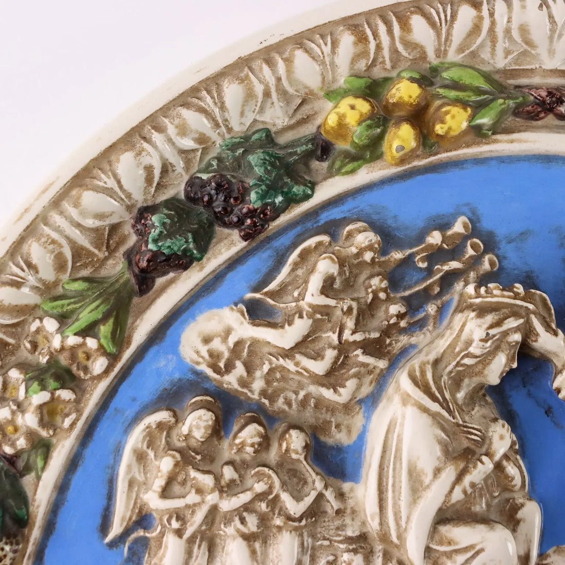 Antique Tile Majolica Società Ceramica Colonnata Italy XX Century - Italy, Early XX Century | Antiques | Ceramics Products
