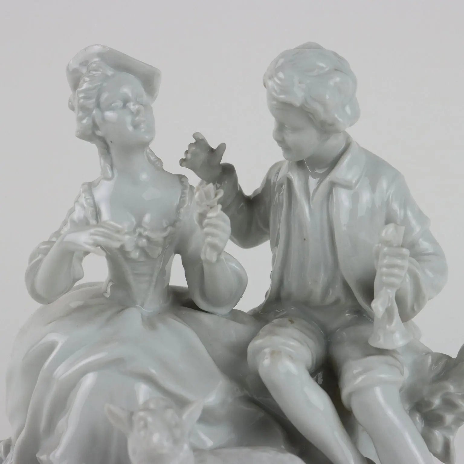 Antique Sculpture White Porcelain Unter Weiss Bach XX Century - Germany, Early XX Century | Antiques | Ceramics Products