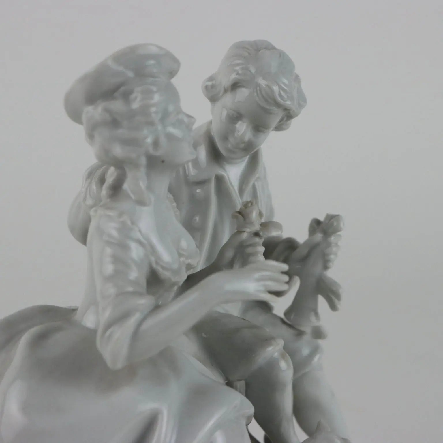 Antique Sculpture White Porcelain Unter Weiss Bach XX Century - Germany, Early XX Century | Antiques | Ceramics Products