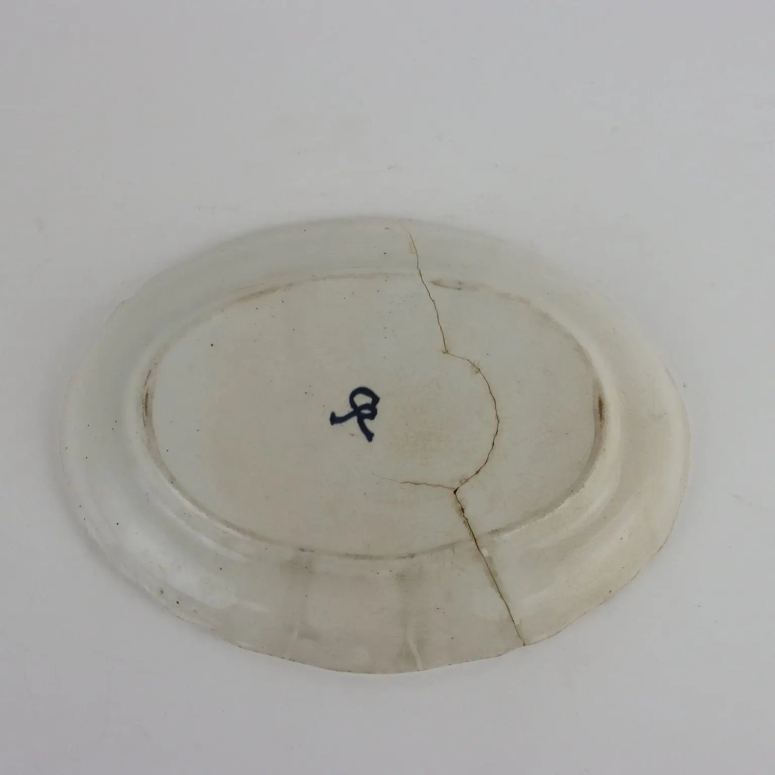 Antique Oval Plate Richard Ceramic Decorations Italy XIX Century - Italy, Late XIX Century | Antiques | Ceramics Products